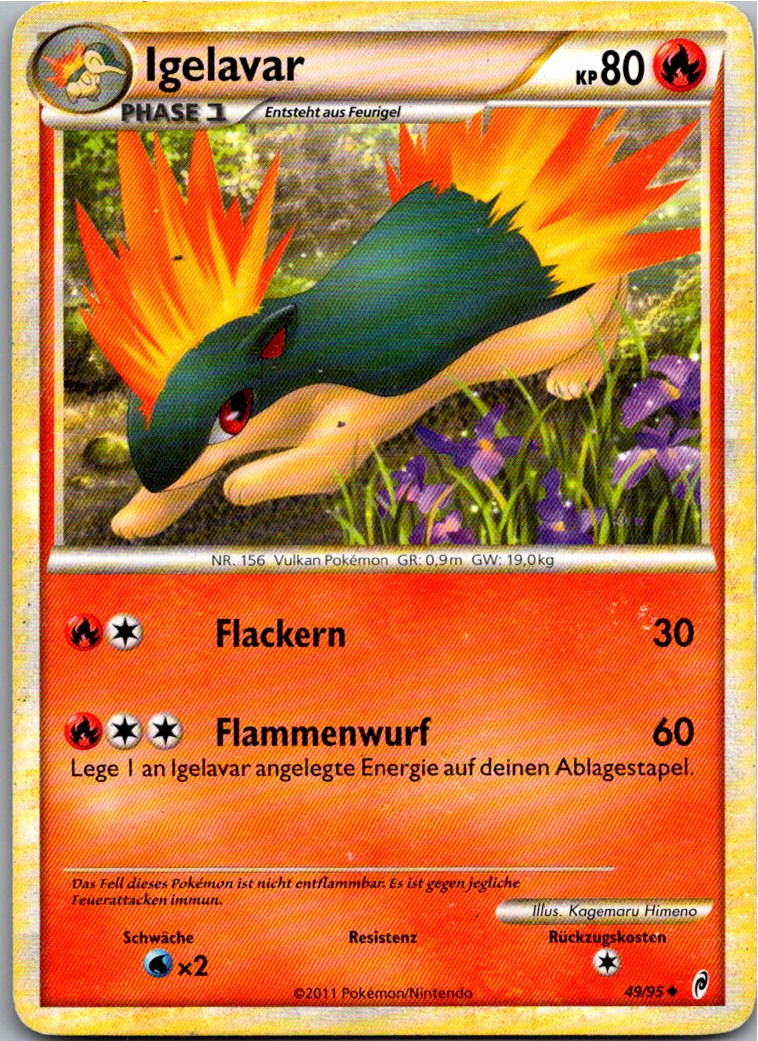 Igelavar 49/95 Ruf der Legenden – Vorderseite
