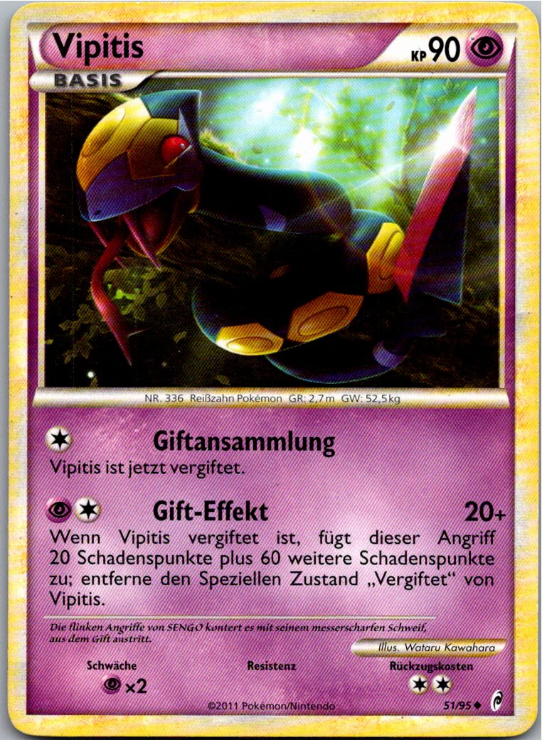 Vipitis 51/95 Ruf der Legenden – Vorderseite