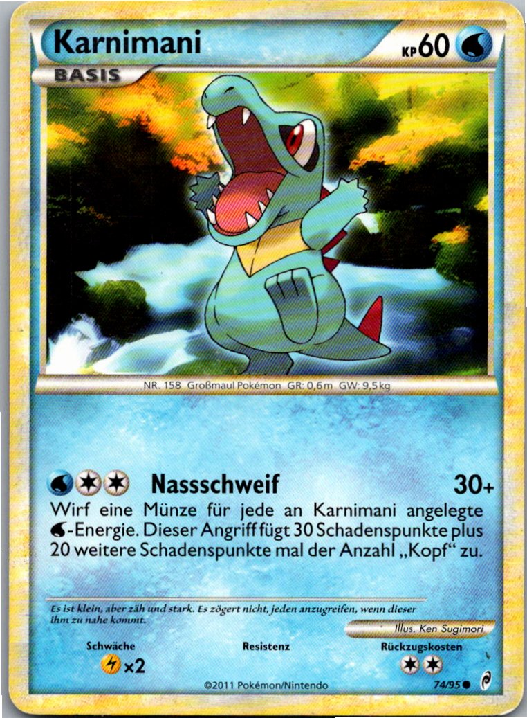 Karnimani 74/95 Ruf der Legenden – Vorderseite
