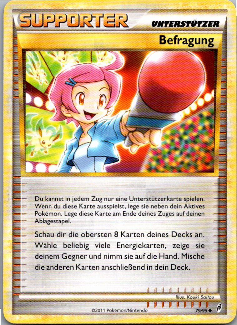 Befragung 79/95 Ruf der Legenden – Vorderseite