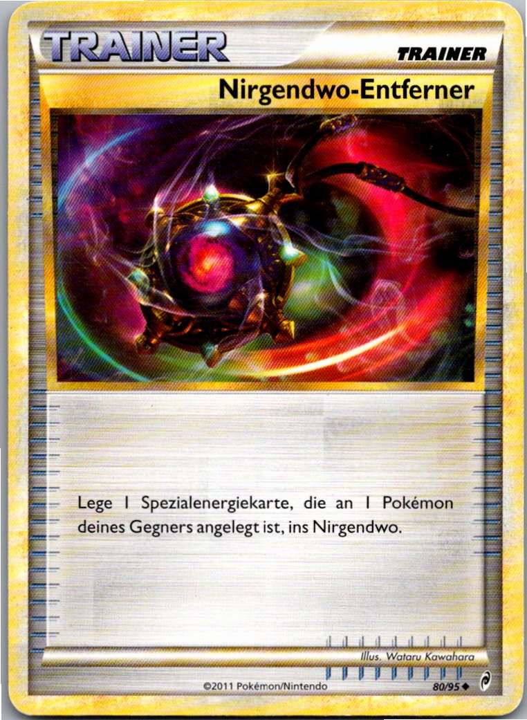 Nirgendwo-Entferner 80/95 Ruf der Legenden – Vorderseite