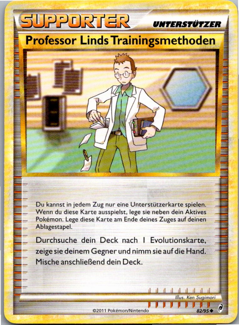 Professor Linds Trainingsmethoden 82/95 Ruf der Legenden – Vorderseite