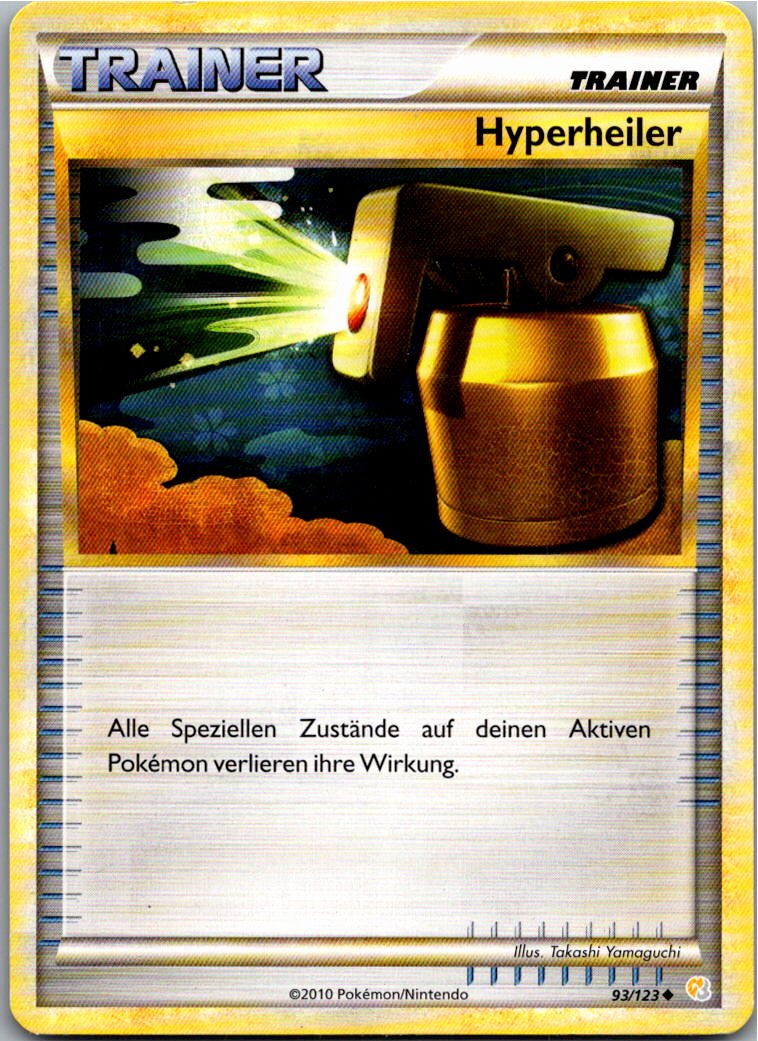 Hyperheiler 93/123 HeartGold SoulSilver – Vorderseite