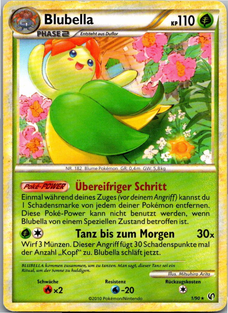 Blubella 1/90 Unerschrocken – Vorderseite