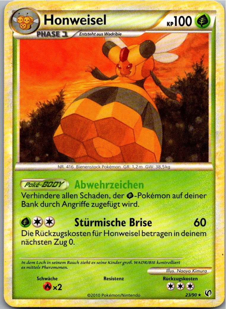 Honweisel 23/90 Unerschrocken – Vorderseite