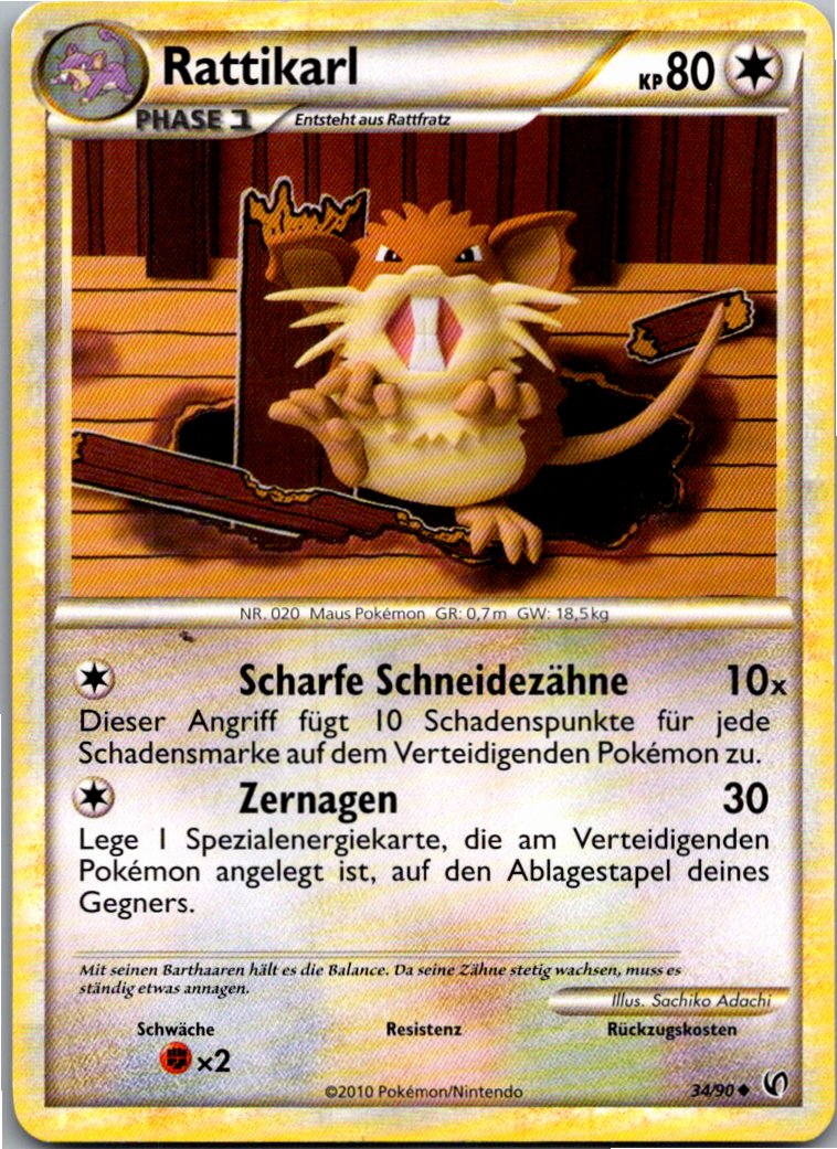 Rattikarl 34/90 Unerschrocken – Vorderseite