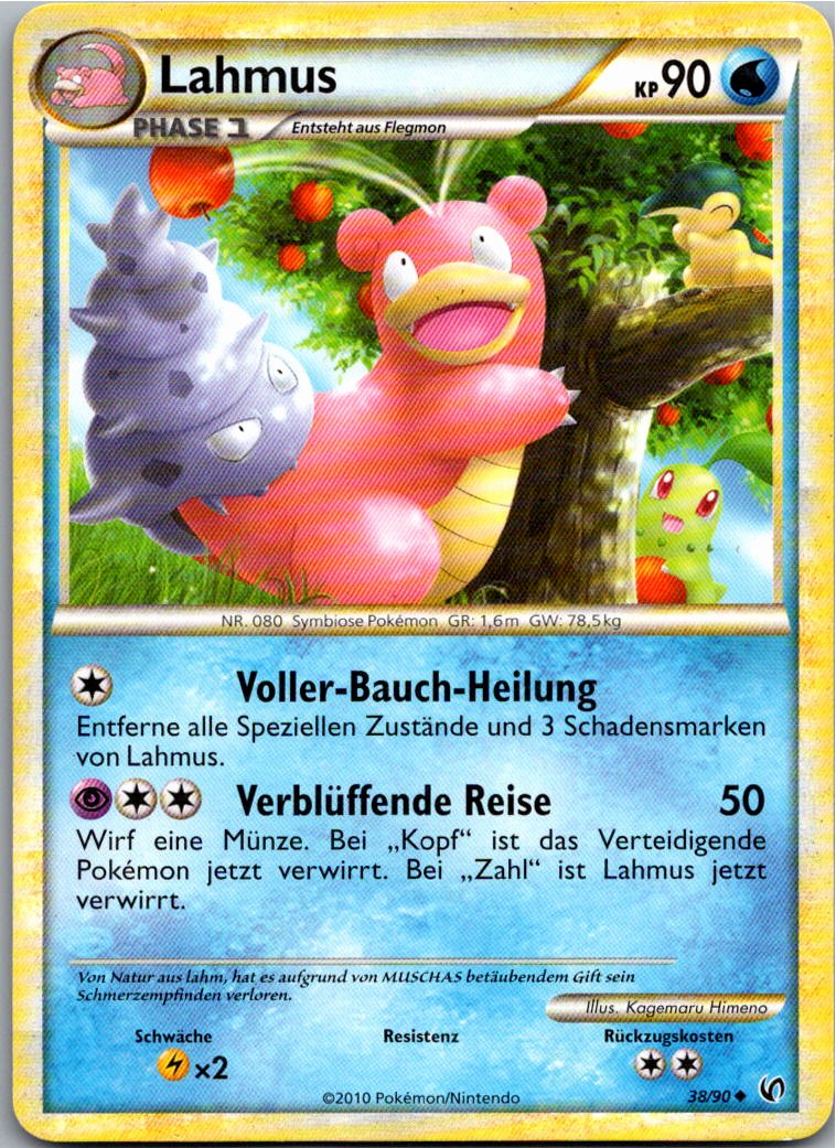 Lahmus 38/90 Unerschrocken – Vorderseite