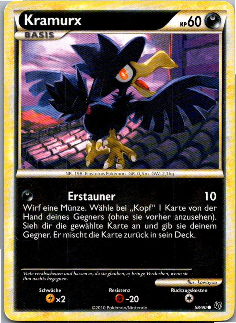 Kramurx 58/90 Unerschrocken – Vorderseite