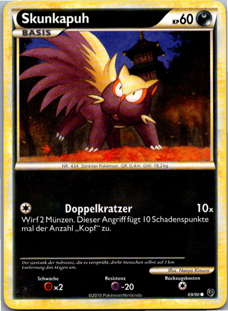 Skunkapuh 69/90 Unerschrocken – Vorderseite