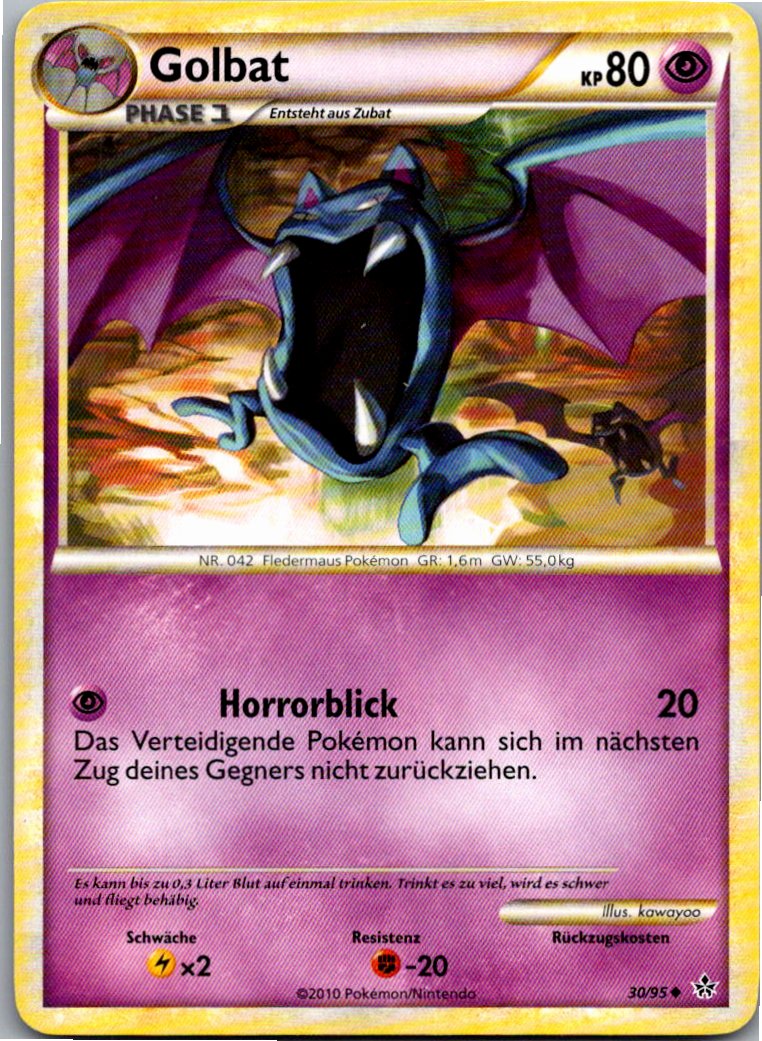 Golbat 30/95 Entfesselt – Vorderseite