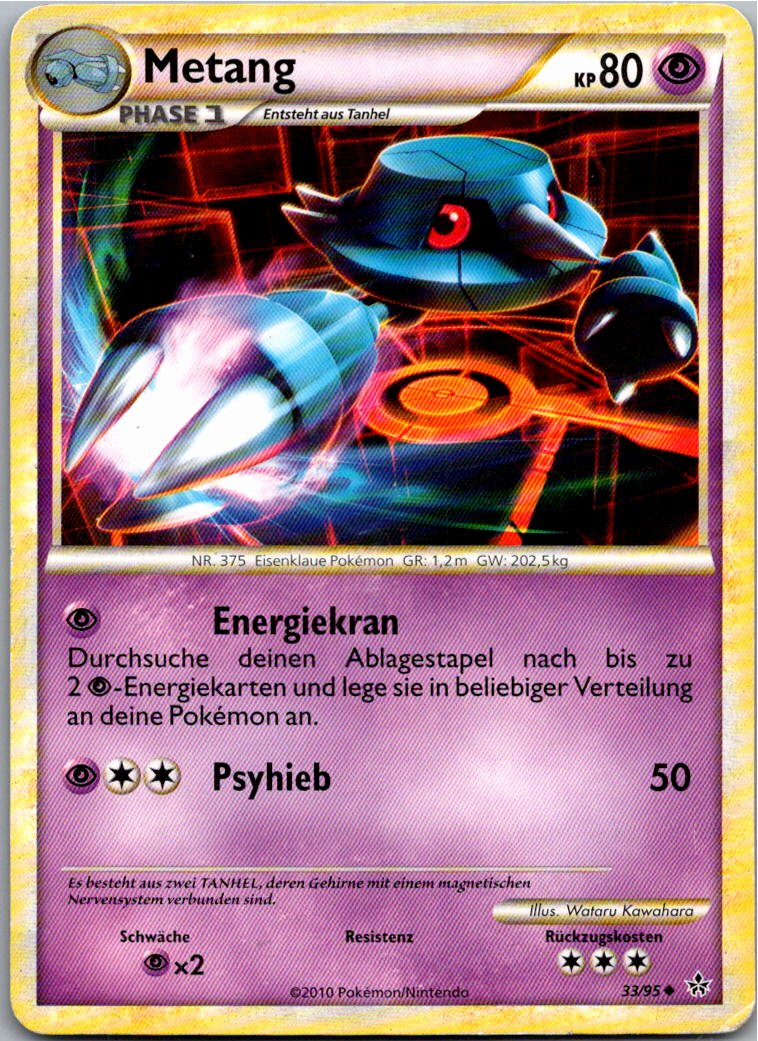 Metang 33/95 Entfesselt – Vorderseite