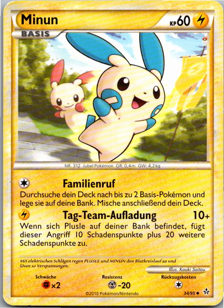 Minun 34/95 Entfesselt – Vorderseite