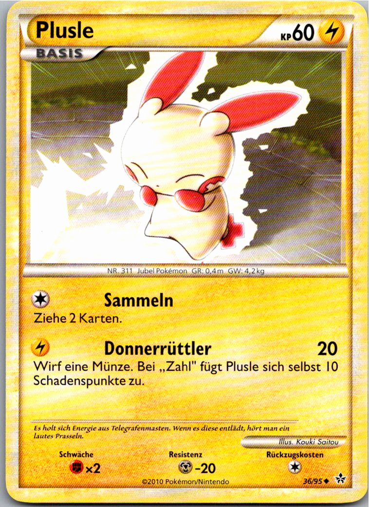 Plusle 36/95 Entfesselt – Vorderseite