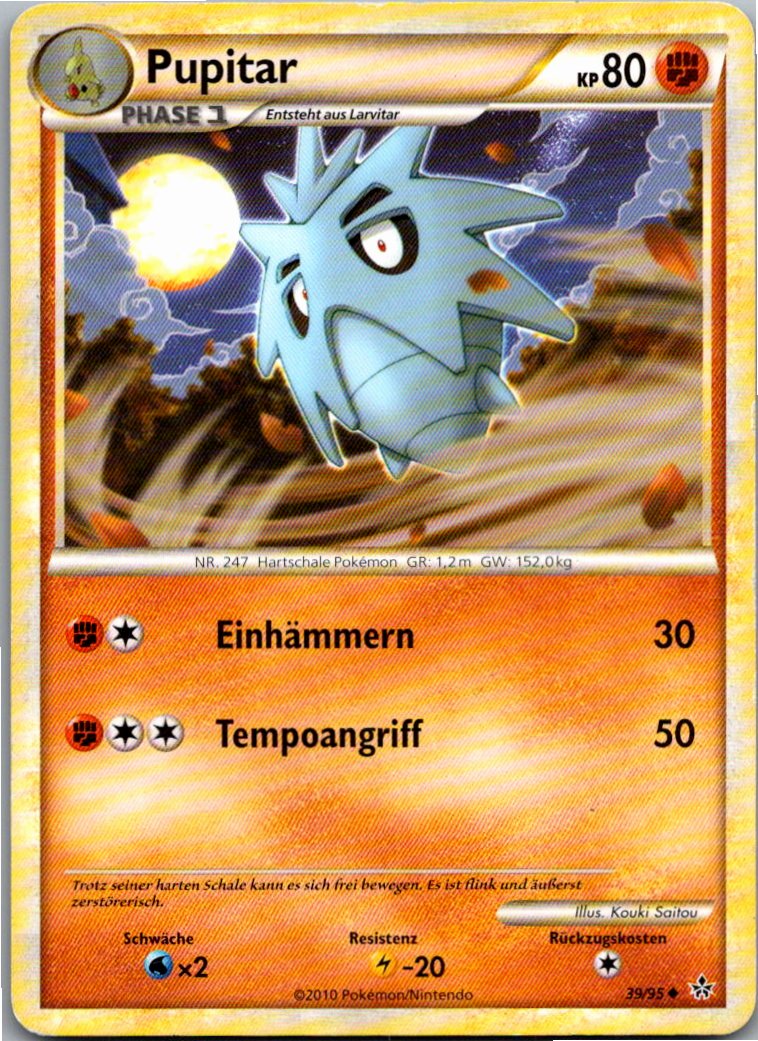 Pupitar 39/95 Entfesselt – Vorderseite