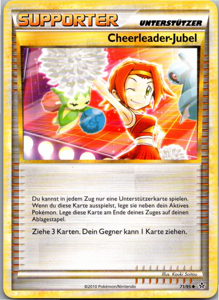 Cheerleader-Jubel 71/95 Entfesselt – Vorderseite