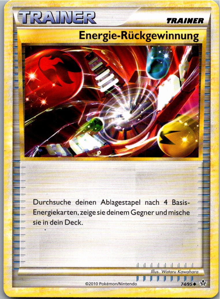 Energie-Rückgewinnung 74/95 Entfesselt – Vorderseite