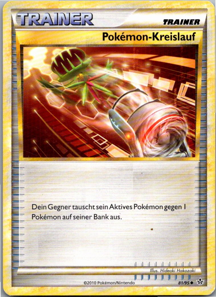 Pokémon-Kreislauf 81/95 Entfesselt – Vorderseite