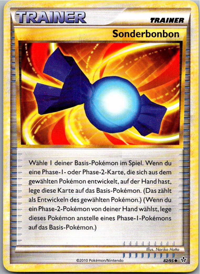 Sonderbonbon 82/95 Entfesselt – Vorderseite