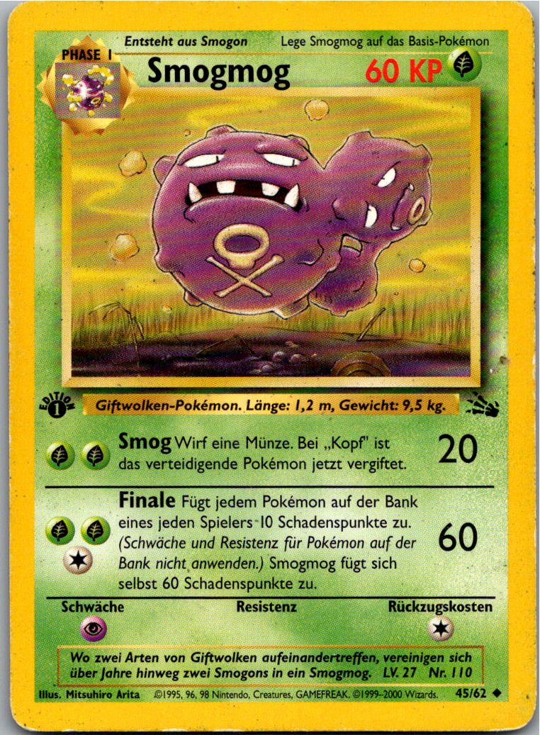 Smogmog 45/62 Fossil – Vorderseite