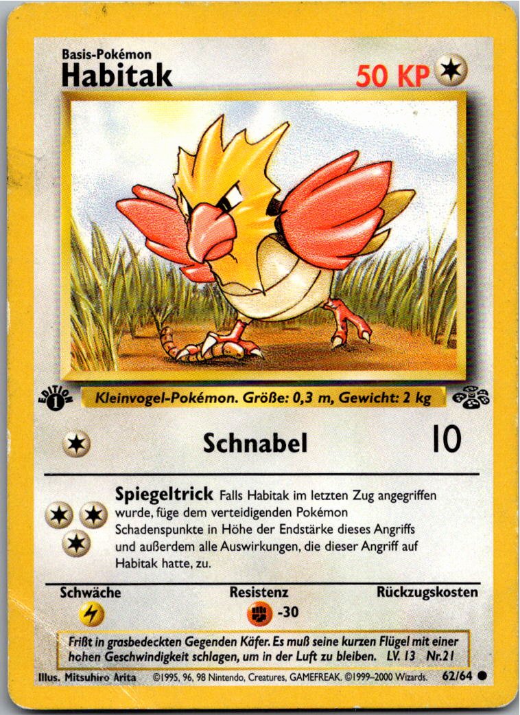 Habitak 62/64 Dschungel – Vorderseite
