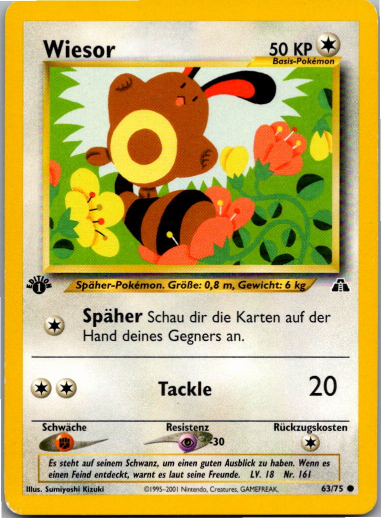 Wiesor 63/75 Neo Entdeckung – Vorderseite