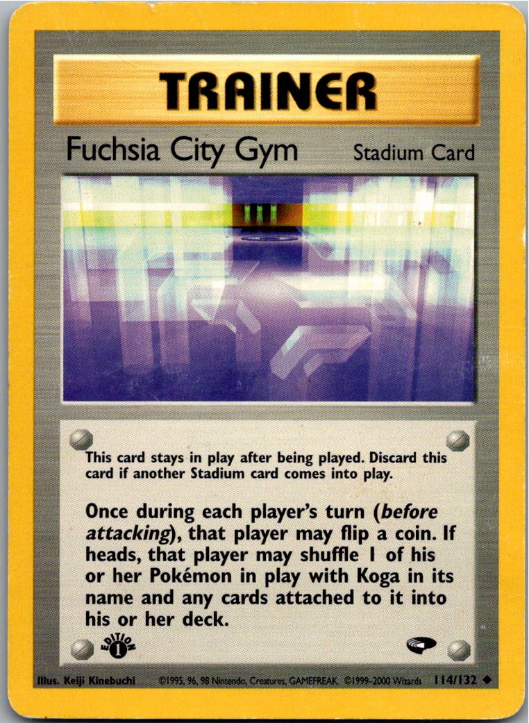 Fuchsia City Gym 114/132 Gym Challenge – Vorderseite