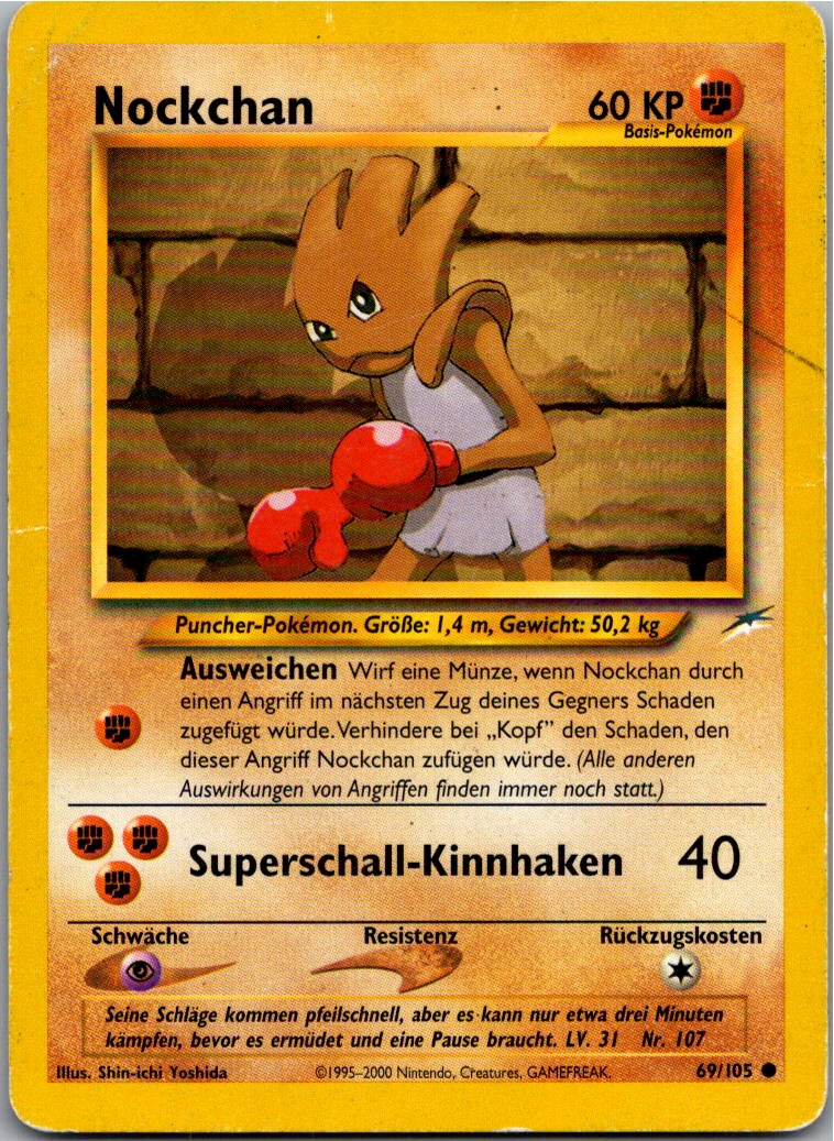 Nockchan 69/105 Neo Destiny – Vorderseite