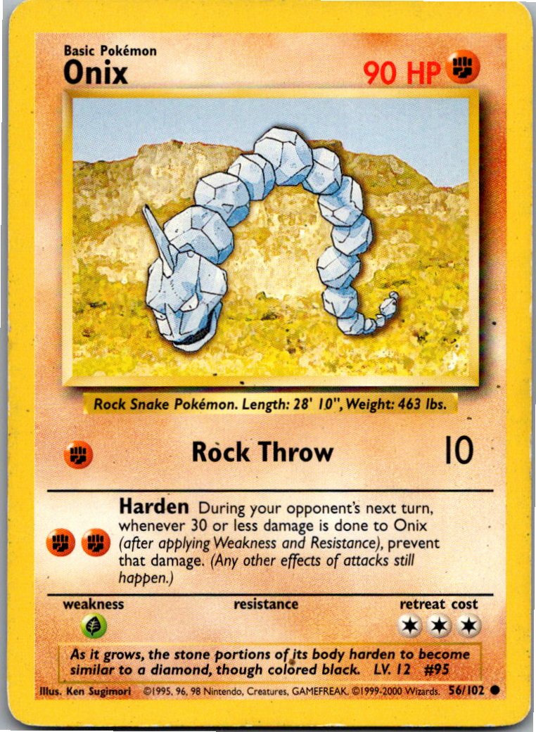 Onix 56/102 Grundset – Vorderseite