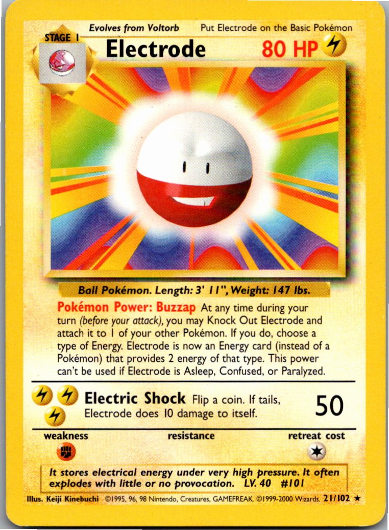 Electrode Lektrobal 21/102 Grundset – Vorderseite