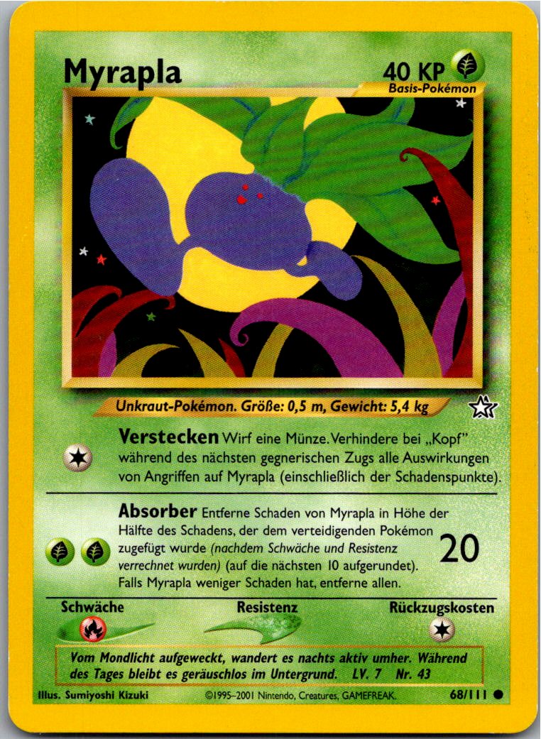 Myrapla 68/111 Neo Genesis – Vorderseite