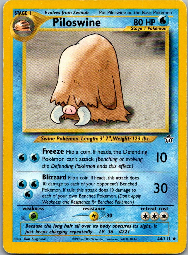 Piloswine Keifel 44/111 Neo Genesis – Vorderseite