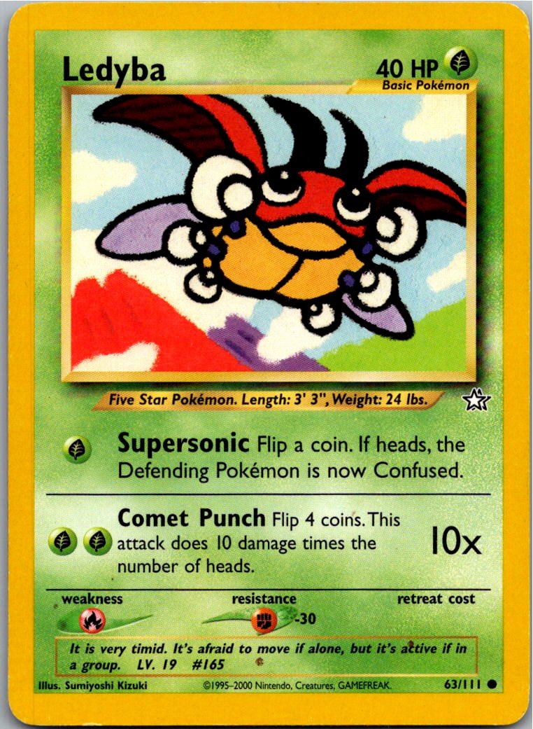 Ledyba 63/111 Neo Genesis – Vorderseite