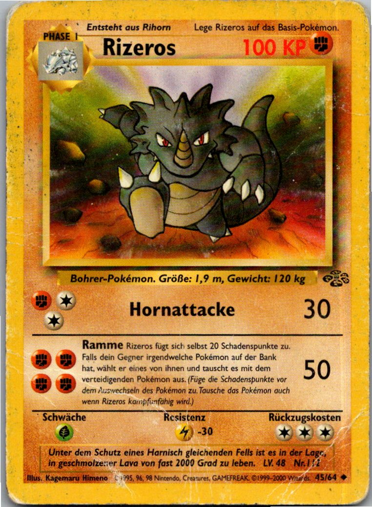 Rizeros 45/64 Dschungel – Vorderseite