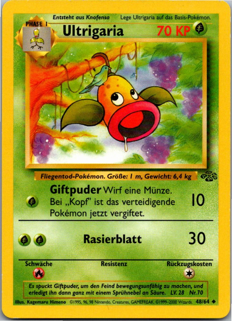 Ultrigaria 48/64 Dschungel – Vorderseite