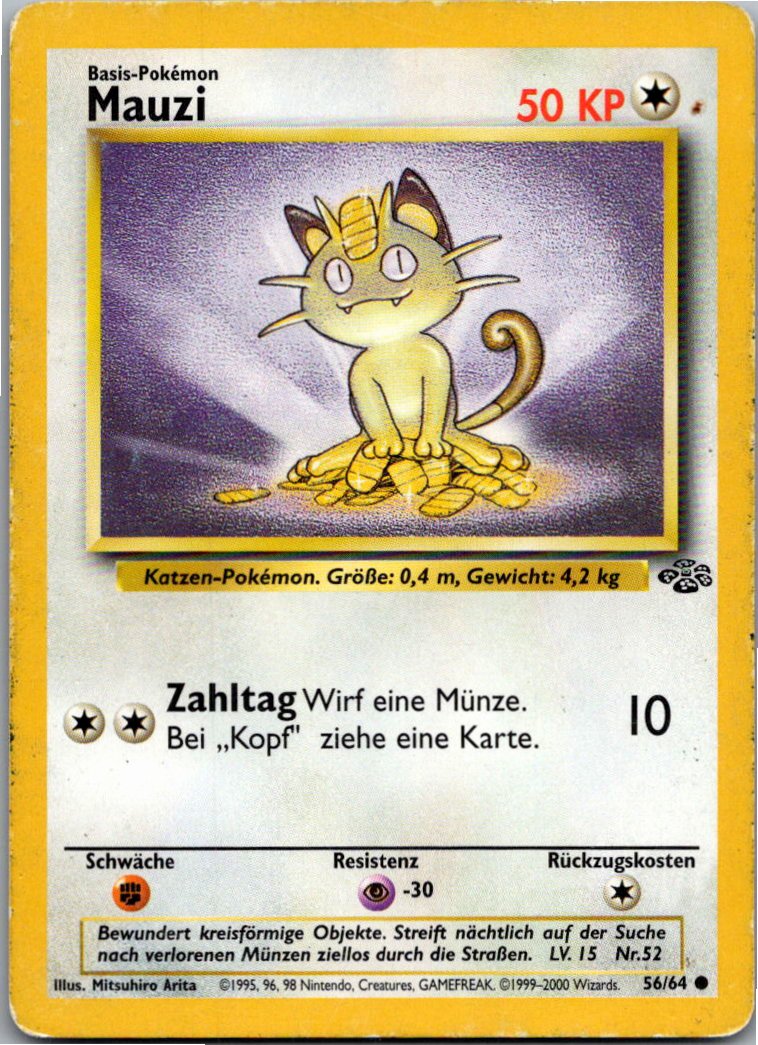 Mauzi 56/64 Dschungel – Vorderseite