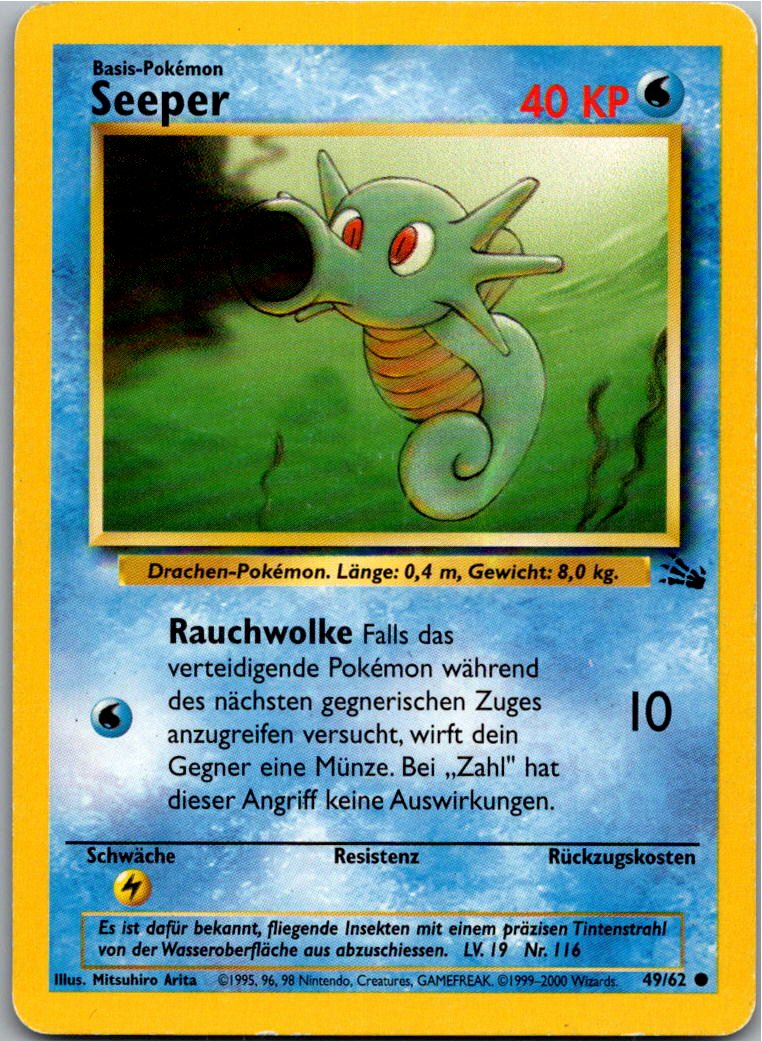 Seeper 49/62 Fossil – Vorderseite