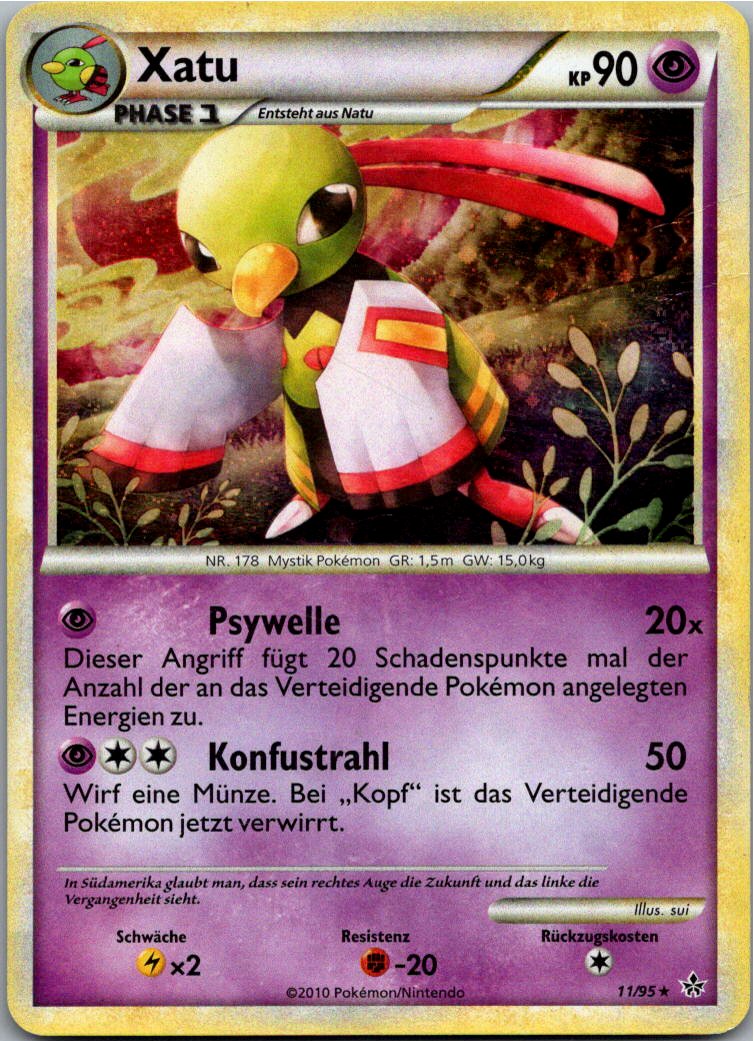 Xatu 11/95 Entfesselt – Vorderseite