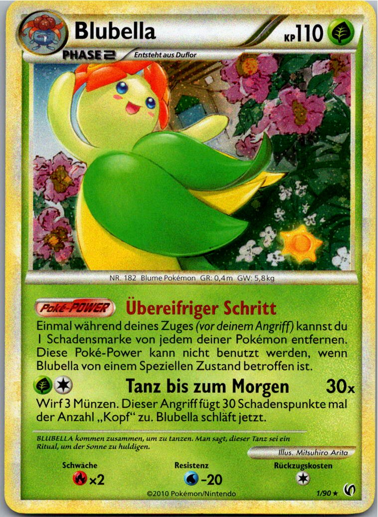 Blubella 1/90 Unerschrocken – Vorderseite
