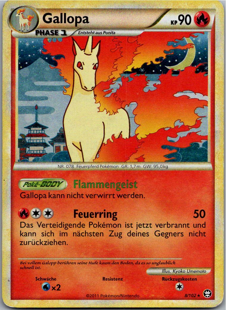 Gallopa 8/102 Triumph – Vorderseite