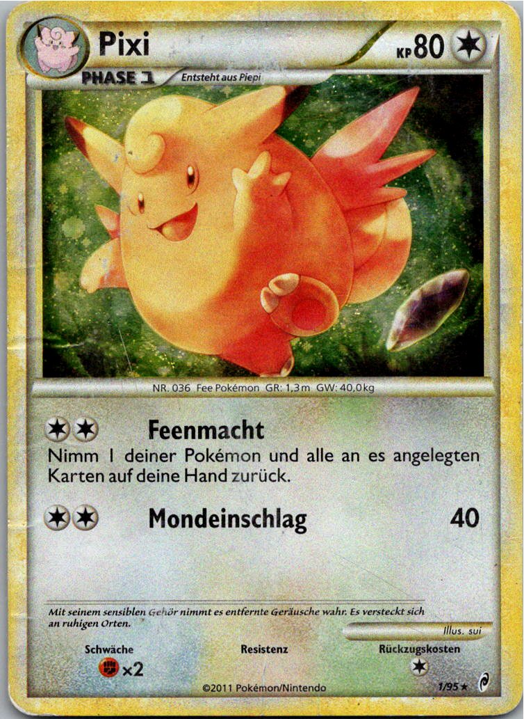 Pixi 1/95 Ruf der Legenden – Vorderseite