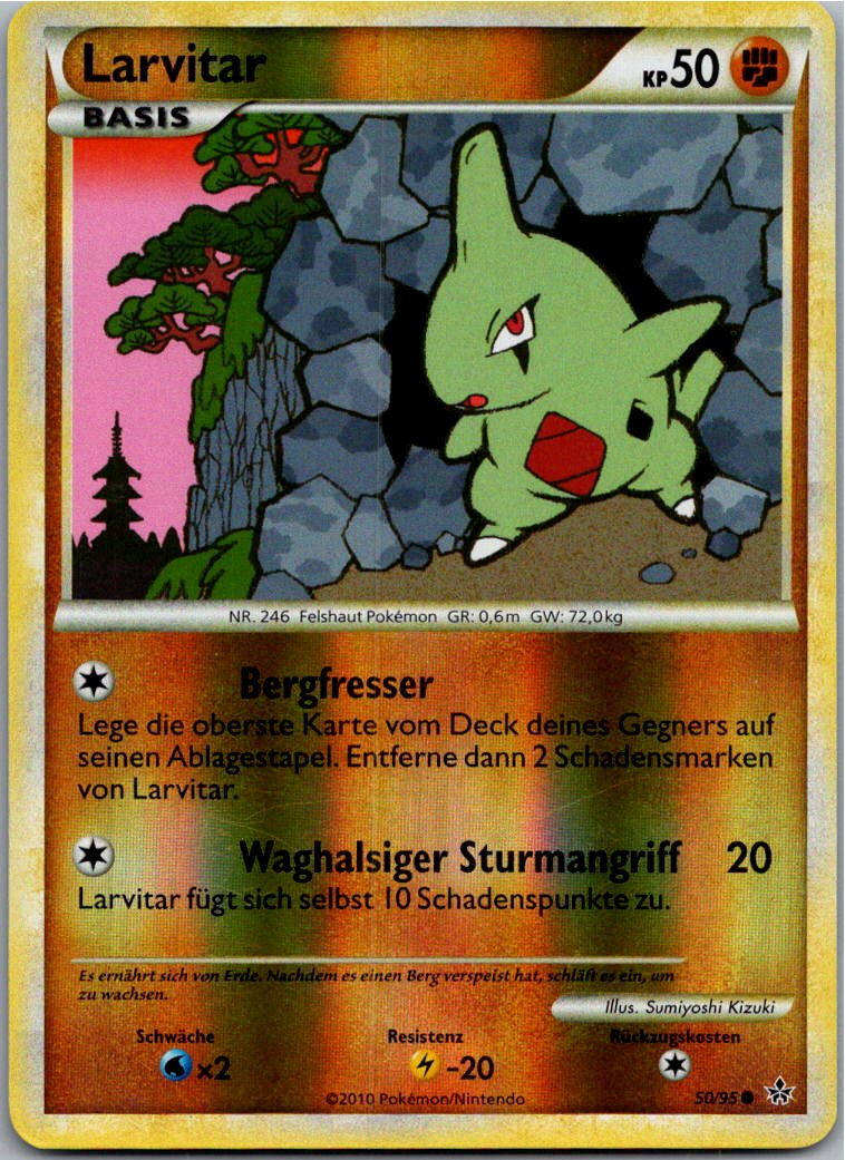 Larvitar 50/95 Entfesselt – Vorderseite