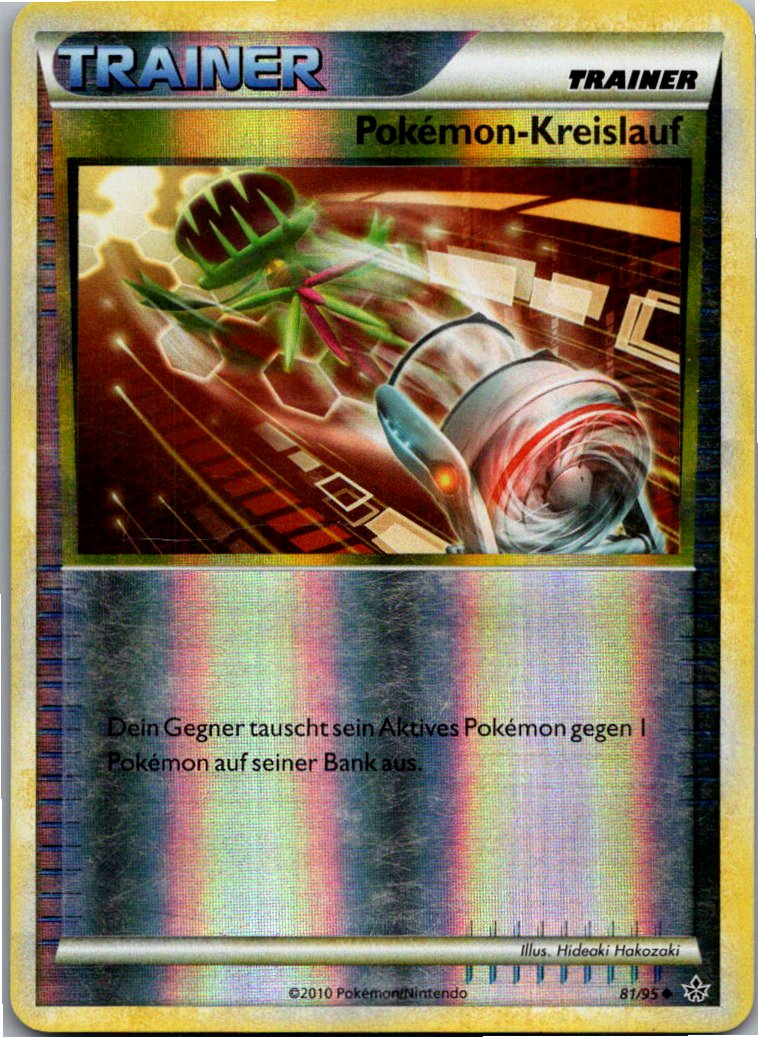Pokémon-Kreislauf 81/95 Entfesselt – Vorderseite