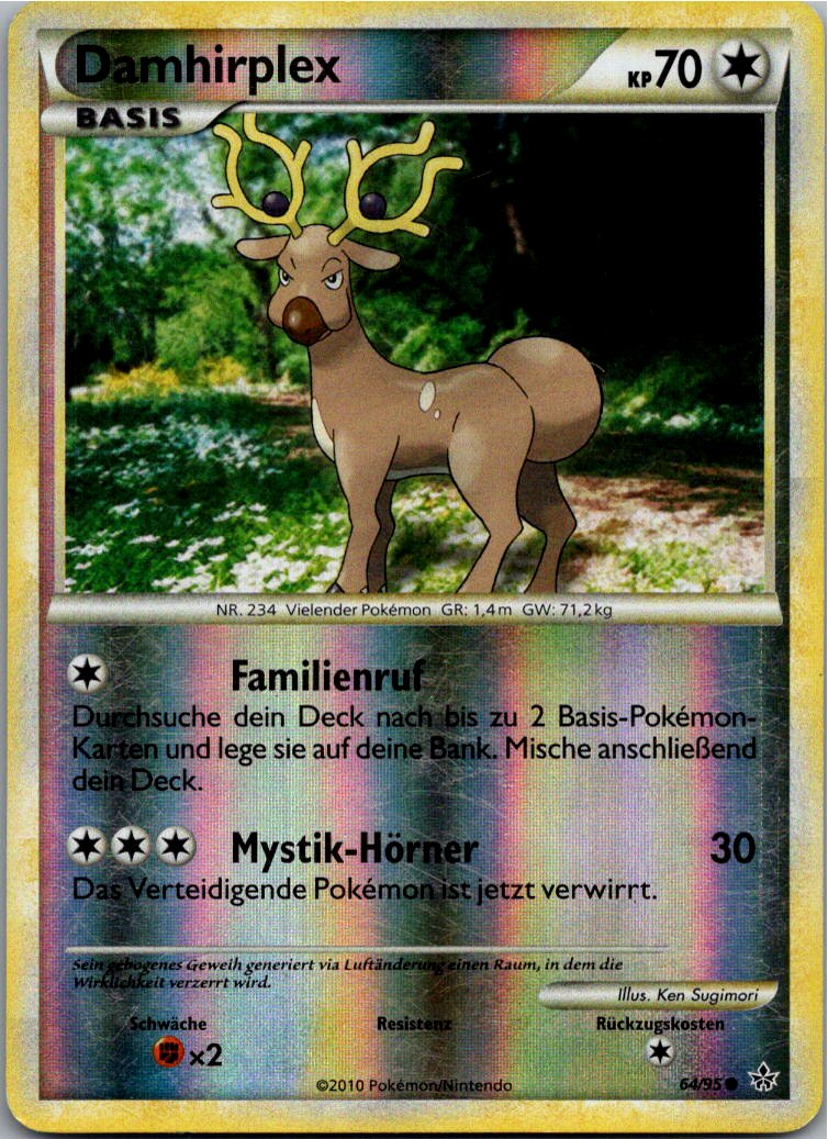 Damhirplex 64/95 Entfesselt – Vorderseite