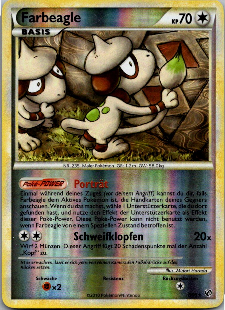 Farbeagle 8/90 Unerschrocken – Vorderseite