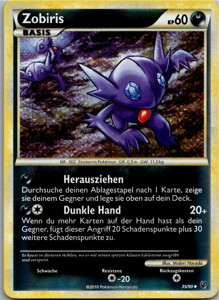 Zobiris 35/90 Unerschrocken – Vorderseite