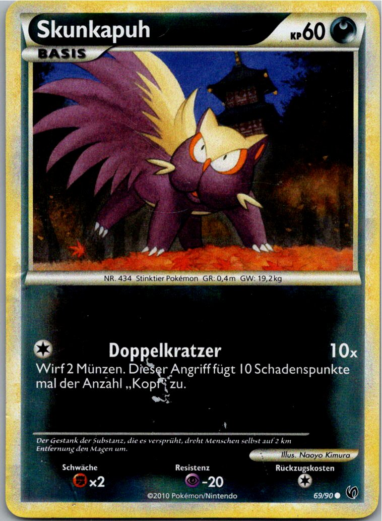 Skunkapuh 69/90 Unerschrocken – Vorderseite