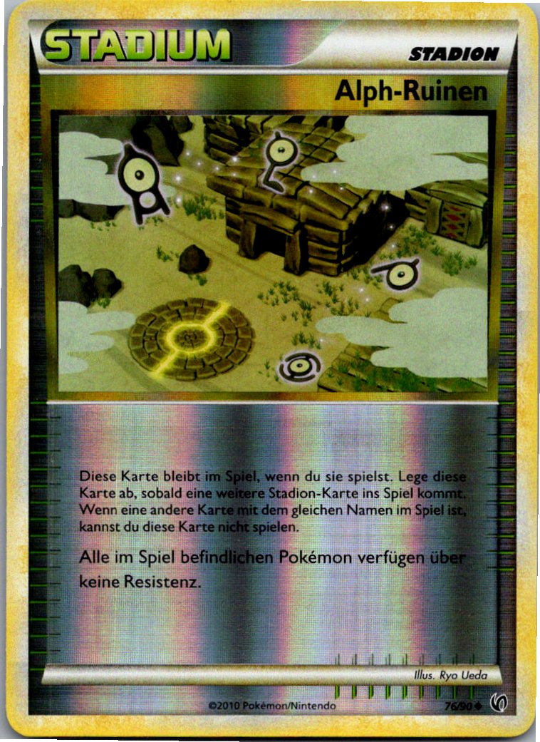 Alph-Ruinen 76/90 Unerschrocken – Vorderseite
