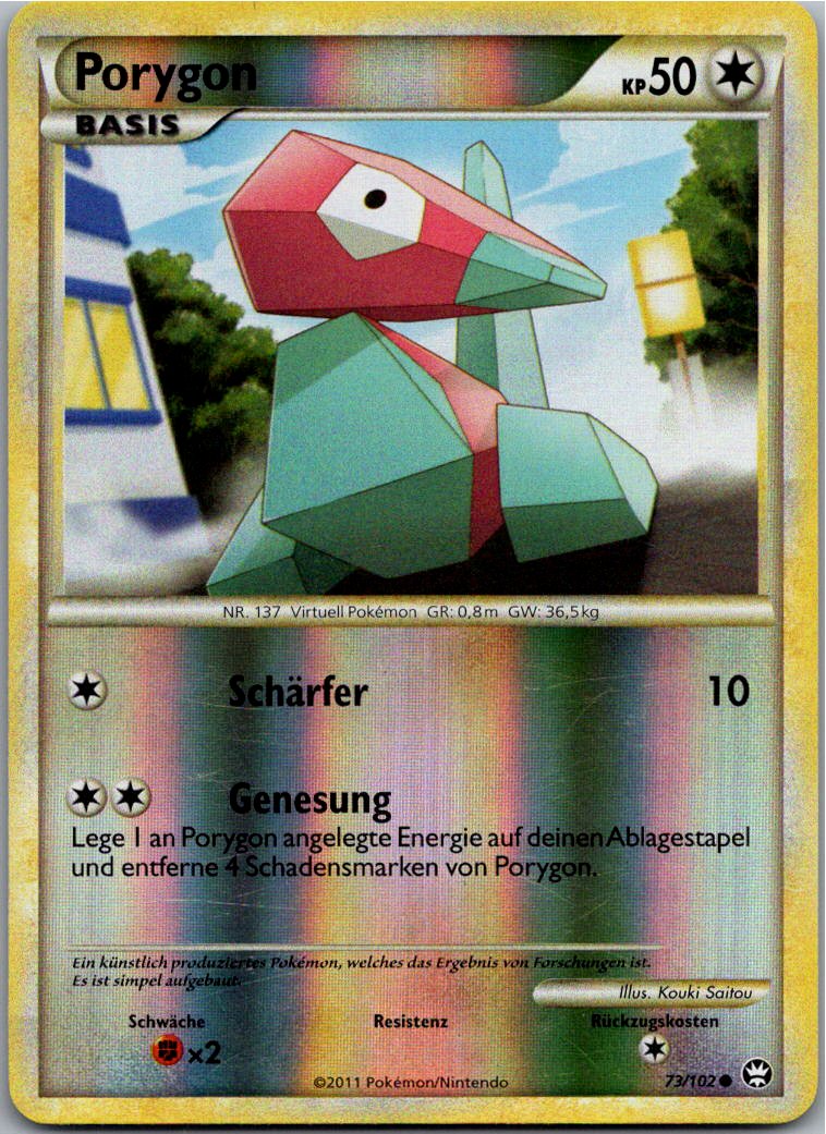 Porygon 73/102 Triumph – Vorderseite