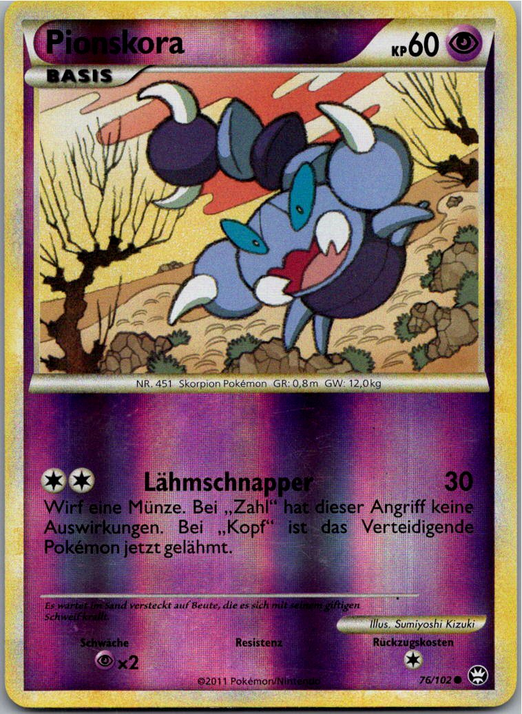 Pionskora 76/102 Triumph – Vorderseite