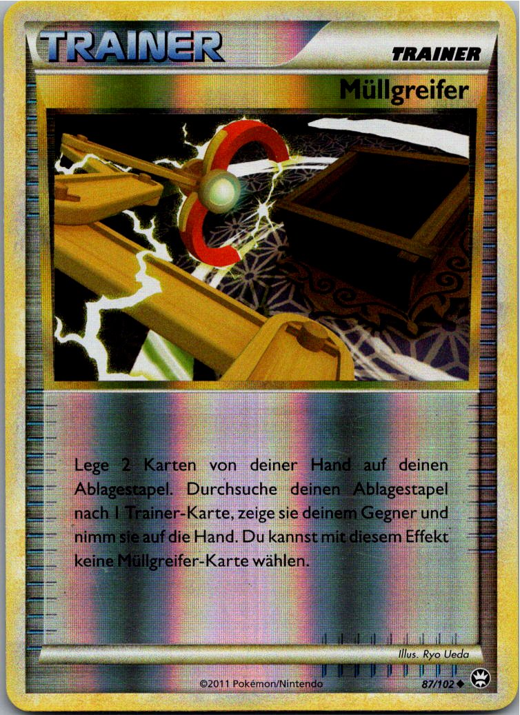 Müllgreifer 87/102 Triumph – Vorderseite